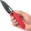 Kubey Vagrant Linerlock Red G10 AUS-10A Folding Knife