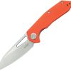 KUB291L.jpg Kubey Vagrant Linerlock Orange G10 AUS-10A Folding Knife