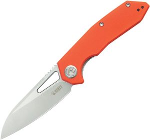 KUB291L.jpg Kubey Vagrant Linerlock Orange G10 AUS-10A Folding Knife
