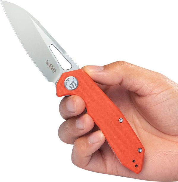 KUB291L_add_04.jpg Kubey Vagrant Linerlock Orange G10 AUS-10A Folding Knife