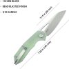 KUB291M_add_02.jpg Kubey Vagrant Linerlock Jade G10 14C28N Folding Knife