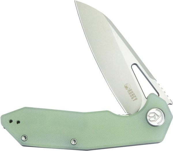 KUB291M_add_03.jpg Kubey Vagrant Linerlock Jade G10 14C28N Folding Knife