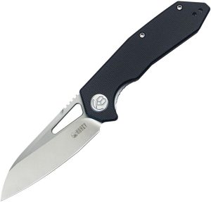 KUB291N.jpg Kubey Vagrant Linerlock Black G10 AUS-10A Folding Knife