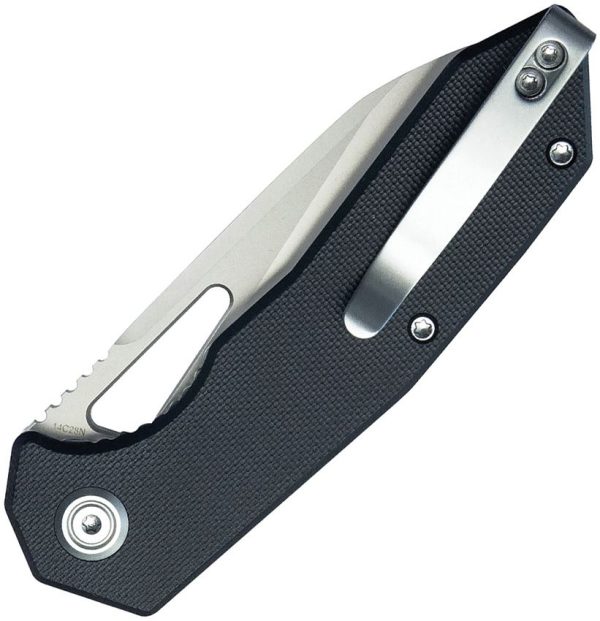KUB291N_add_01.jpg Kubey Vagrant Linerlock Black G10 AUS-10A Folding Knife