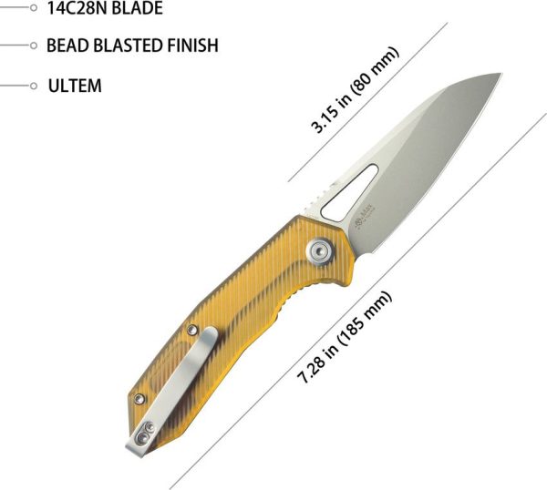 KUB291Q_add_02.jpg Kubey Vagrant Linerlock Ultem Handle AUS-10A Folding Knife