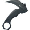 Kubey Rogue Karambit Blackwash 14C28N G10 Linerlock