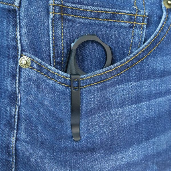 Kubey Rogue Karambit Blackwash 14C28N G10 Linerlock