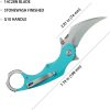 Kubey Rogue Pikal Karambit Tiffany Blue G10 14C28N