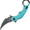 KUB298D.jpg Kubey Rogue Karambit Tiffany Blue G10 Folding Knife