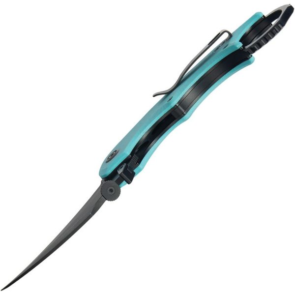 KUB298D_add_05.jpg Kubey Rogue Karambit Tiffany Blue G10 Folding Knife