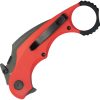 Kubey Rogue Pikal Karambit Red G10 Linerlock