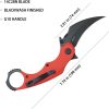 Kubey Rogue Pikal Karambit Red G10 Linerlock