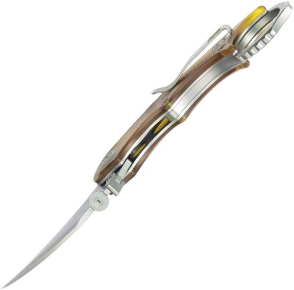 Kubey Rogue Pikal Karambit Ultem Linerlock