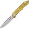 Kubey Mizo Linerlock Folding Knife - Ultem Handle