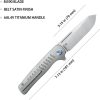 Steelhead Linerlock Gray Ti
