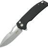 Kubey RDF Button Lock Black G10 Spear Point Blade