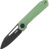 Kubey Royal Linerlock Jade G10 Folding Knife