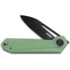 Kubey Royal Linerlock Jade G10 Folding Knife