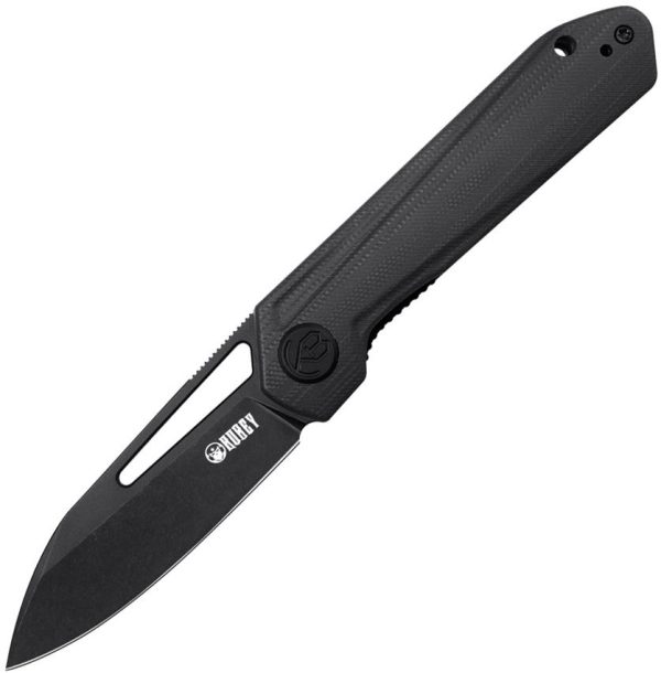 Kubey Royal Linerlock Black G10 Folding Knife