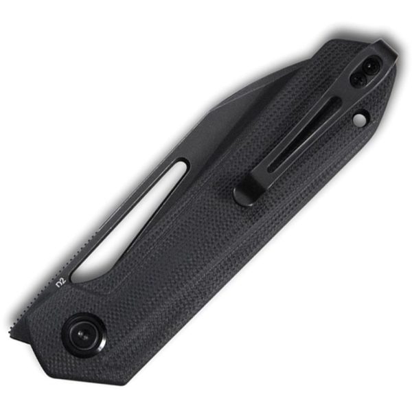 Kubey Royal Linerlock Black G10 Folding Knife