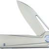 Kubey Royal Framelock Titanium Gray M390 Blade