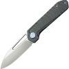 Kubey Royal Framelock Flame Titanium M390 Blade