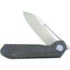 Kubey Royal Framelock Flame Titanium M390 Blade