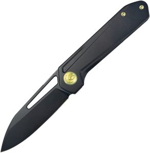 Kubey Royal Framelock Blackout Ti - M390 Blade