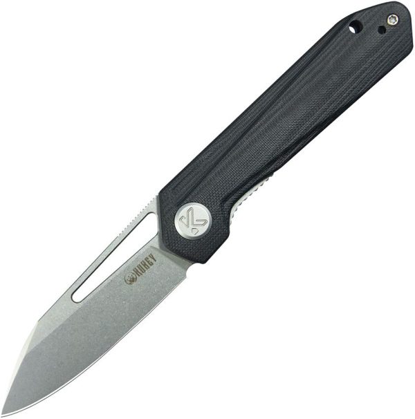 KUB321P.jpg Kubey Royal Linerlock Black - 14C28N G10