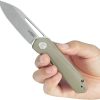 Kubey Royal Linerlock Tan - 14C28N G10