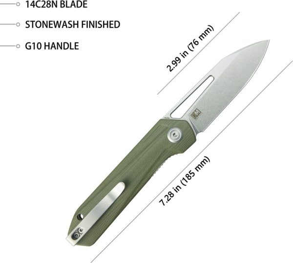 KUB321S_add_02.jpg Kubey Royal Linerlock OD Green - 14C28N G10