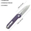 Kubey Royal Linerlock Purple - 14C28N G10