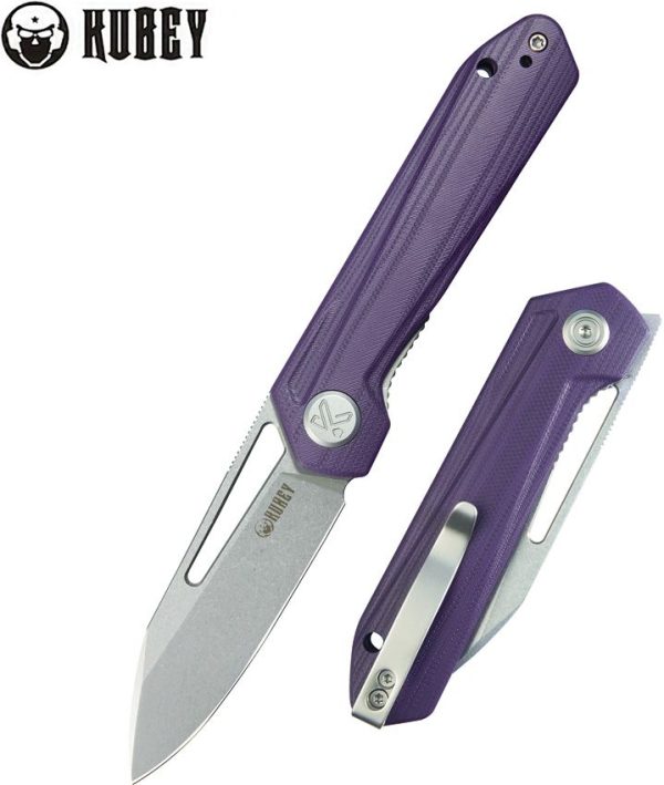 Kubey Royal Linerlock Purple - 14C28N G10