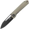 Kubey Royal Linerlock Folding Knife - Khaki G10