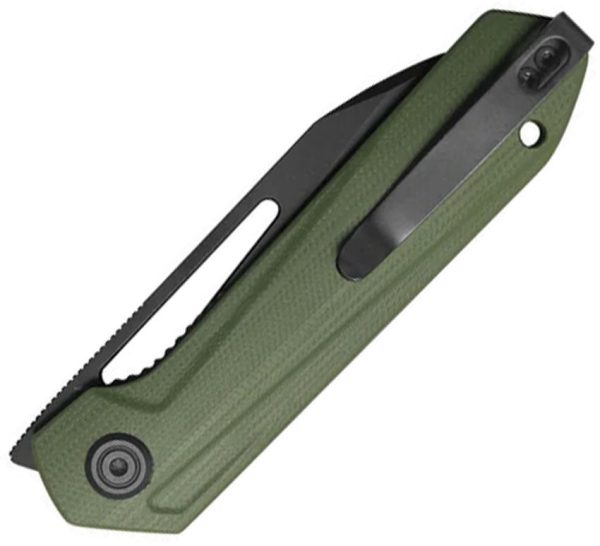 KUB321W_add_01.jpg Kubey Royal Linerlock Black OD - 14C28N Drop Point