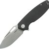 KUB322O.jpg Kubey Tityus Linerlock Black - Drop Point 14C28N