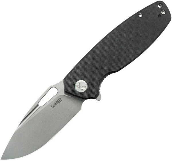 KUB322O.jpg Kubey Tityus Linerlock Black - Drop Point 14C28N
