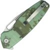Kubey Tityus Linerlock Camo - Drop Point 14C28N