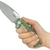 Kubey Tityus Linerlock Camo - Drop Point 14C28N