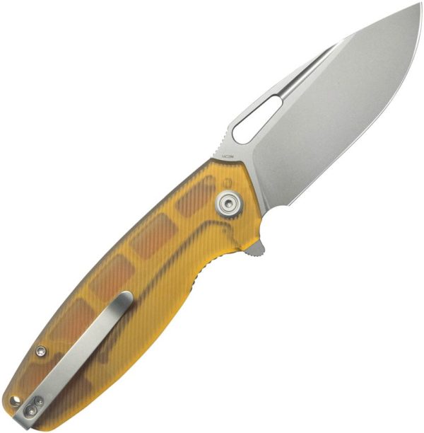 Kubey Tityus Linerlock Ultem - Stonewash 14C28N