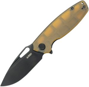 KUB322S.jpg Kubey Tityus Linerlock Ultem - BlackWash 14C28N