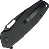 Kubey Tityus BlackWash Linerlock - Black G10