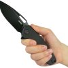 Kubey Tityus BlackWash Linerlock - Black G10