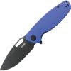 Kubey Tityus BlackWash Linerlock - Blue G10