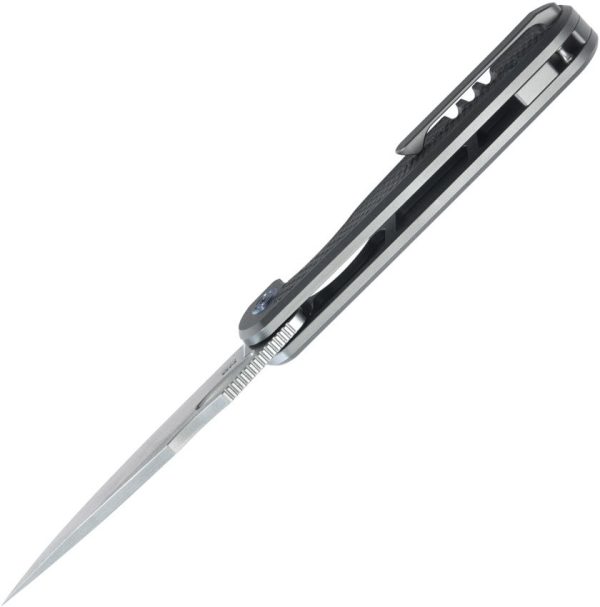 KB Knives Hydro Framelock Folding Knife 3" M390 Gray Titanium