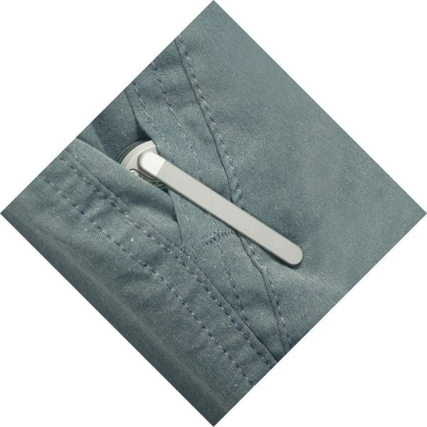 KB Knives Hydro Framelock Folding Knife 3" M390 Gray Titanium
