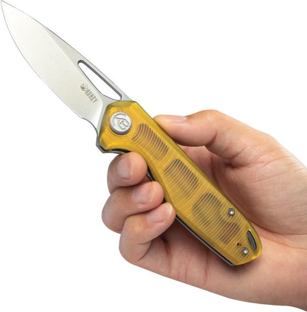 Kubey Doris Linerlock Ultem - Satin 14C28N