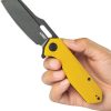 KUB328E_add_03.jpg Kubey Atlas Linerlock - Yellow G10 Stonewash Blade