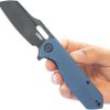 Kubey Atlas Linerlock - Slate Blue Stonewash
