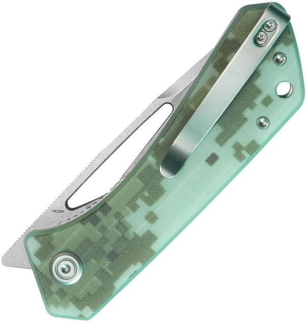 Kubey Thalia Front Flipper - Digital Camo G10